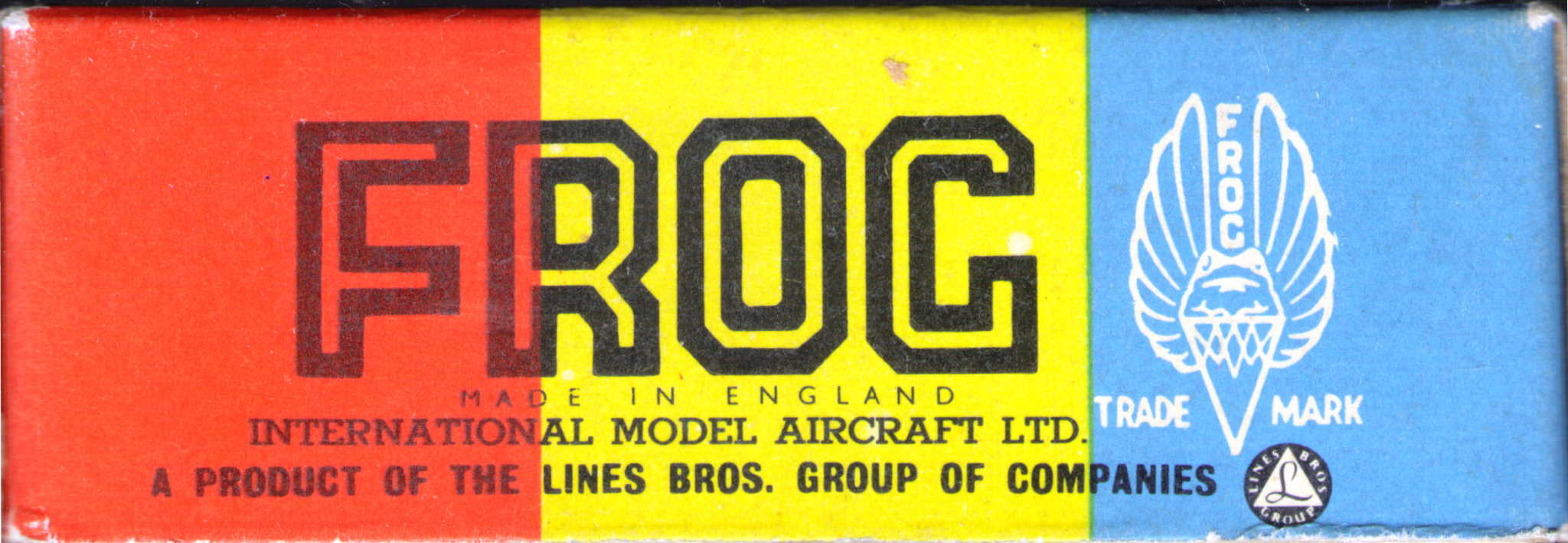 FROG 323P English Electric Canberra PR.7, IMA, 1956 box end